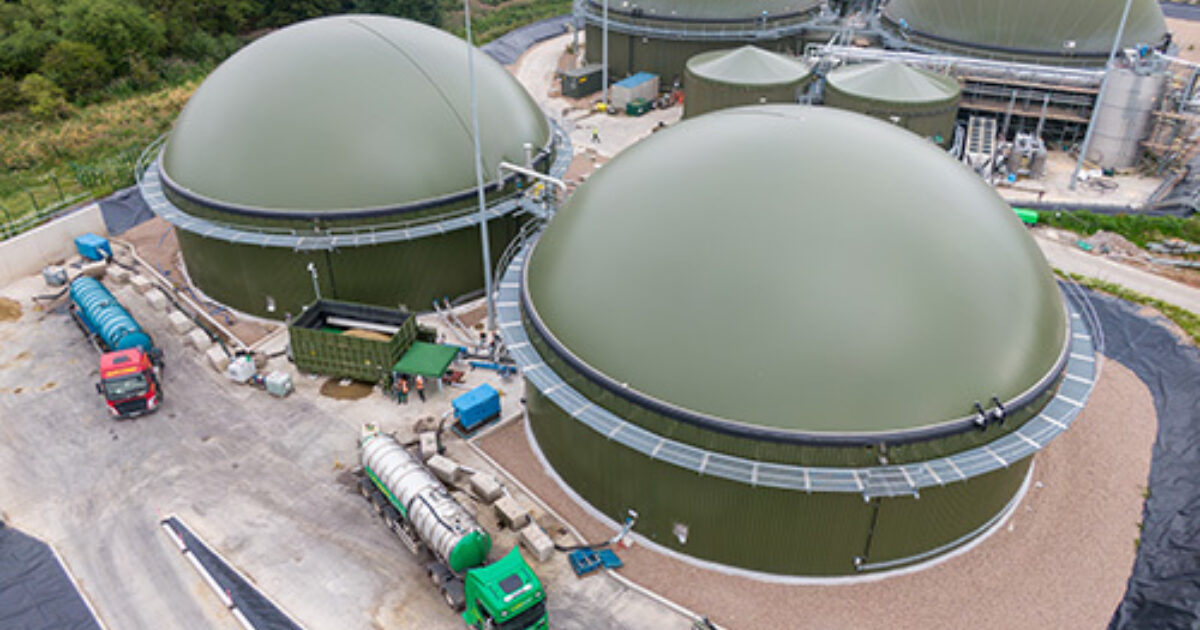 Optimisation of anaerobic digestion food waste plant Derby Agrivert