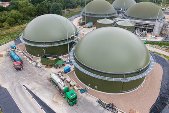 Optimisation of anaerobic digestion food waste plant Derby